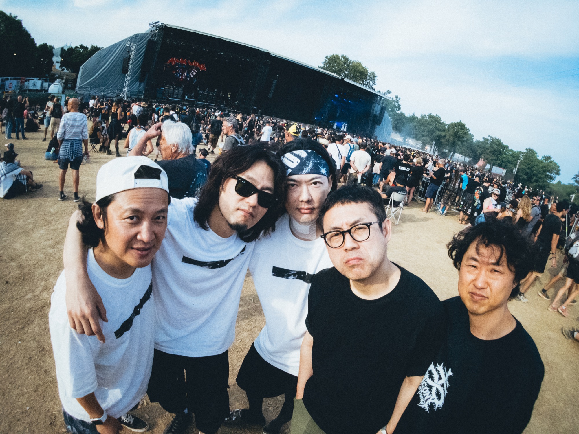 Hollow Jan together at Motocultor Festival 2026 in Carhaix-Plouguer, France