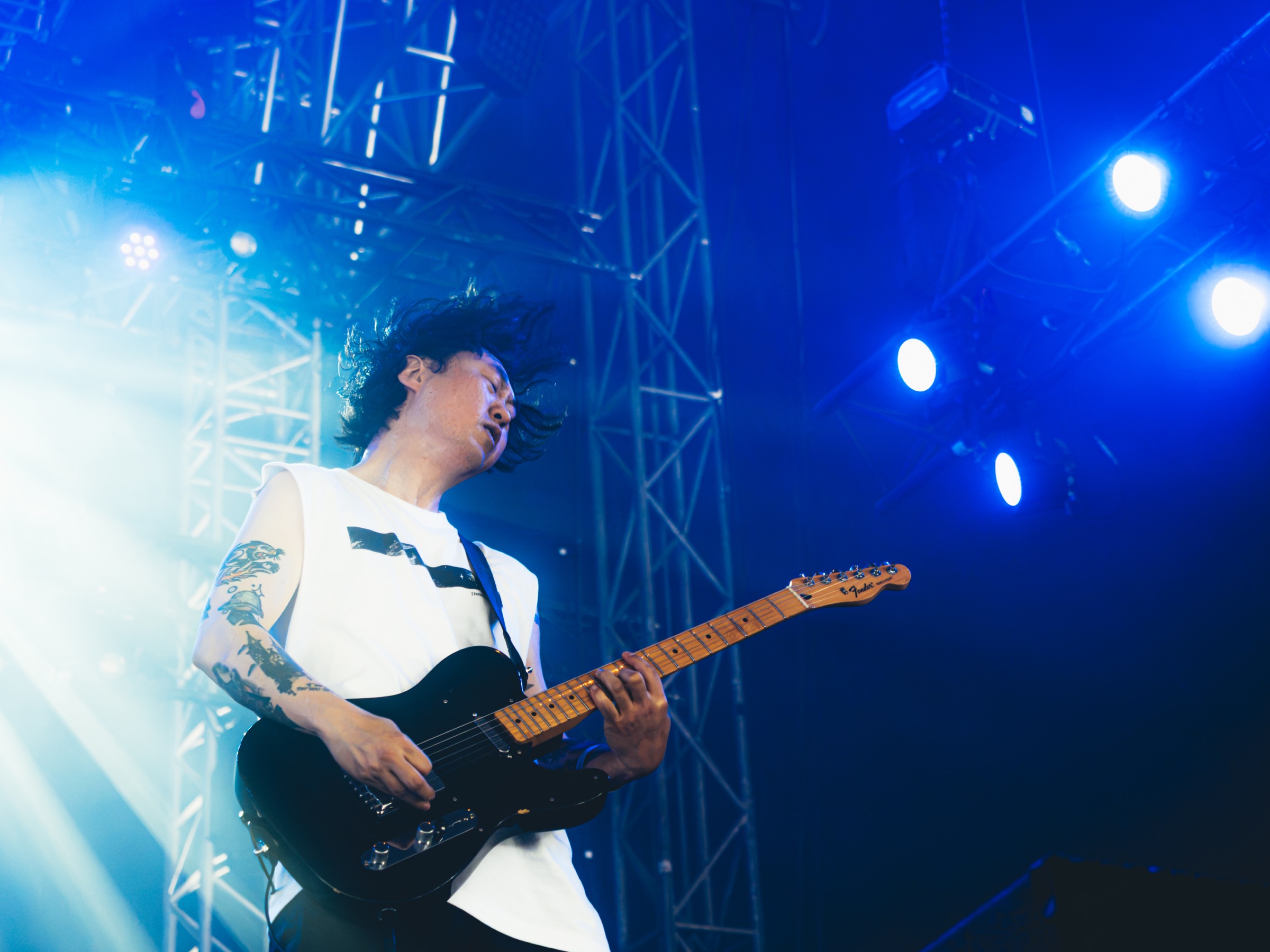 Lee Kwangjae performing at Motocultor Festival 2026
